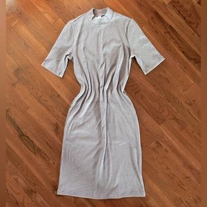 Gray Ribbed Dress 🩶